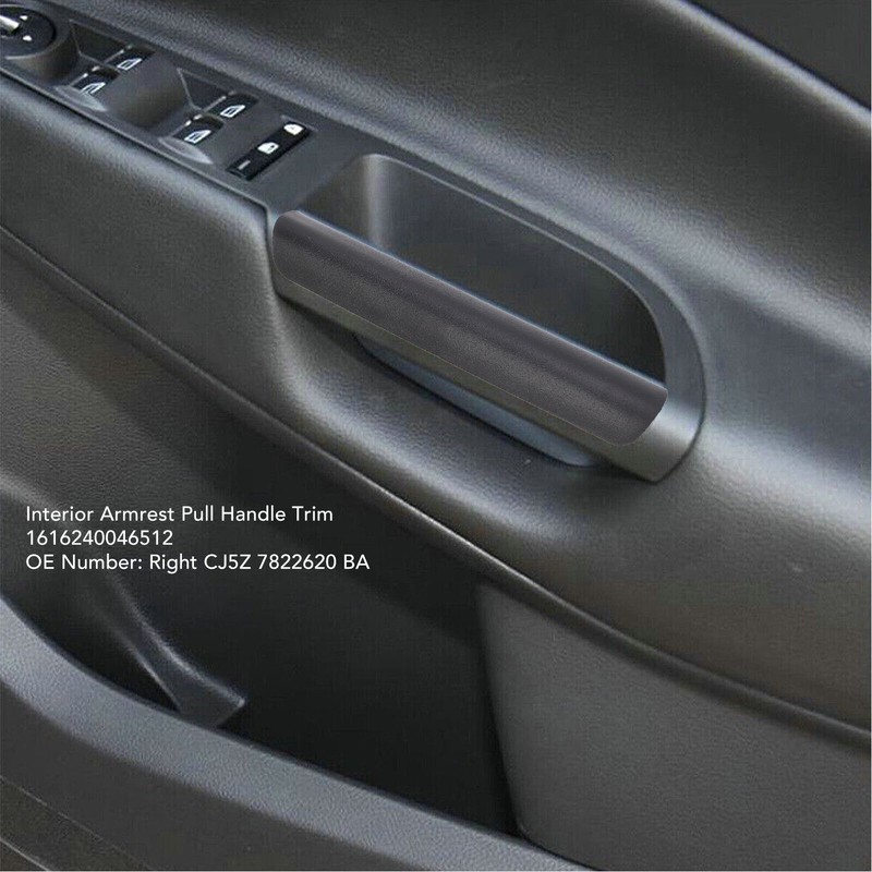 Interior Armrest Handle Front Door Pull Grab Trim Molding Wear