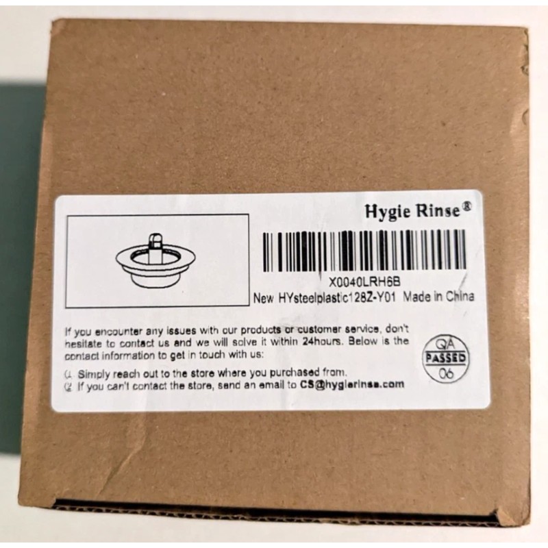 Hygie Rinse Upgraded 3 in 1 Kitchen Sink Drain Strainer