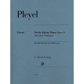 Six little Duets for two violins - Op. 8 - 2 violins - Sheet music - (HN1378): Instrumentation: String Duos, String Trios