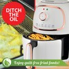 BRENTWOOD AF-202W 2-Qt. 1,200-Watt Electric Air Fryer with Timer and