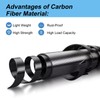 Zanvxt 1.9 to 9.8ft Carbon Fiber Extension Pole. Multi-Purpose Pole