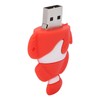 Cartoon U Disk Red Clownfish Appearance High Speed Bulk Storage