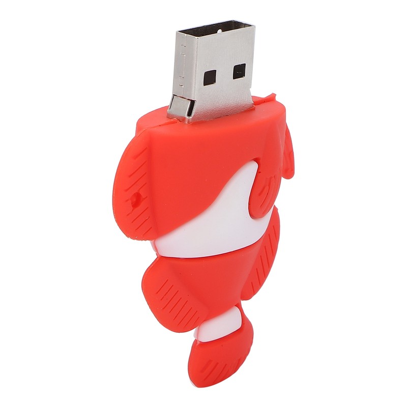 Cartoon U Disk Red Clownfish Appearance High Speed Bulk Storage