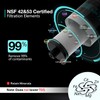 Frizzlife PLC10 Replacement Filter For FK99/FP99/SW10/SW10F Under Sink Water Filter