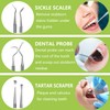 PARYUNGR Dental Tools, Professional Teeth Cleaning Oral Care Hygiene Kit,