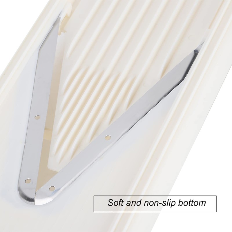 Multifunctional V Shaped Grater Slicing Cutter with Hand Protector Stainless