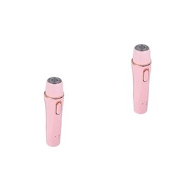 BESTYASH 2pcs USB Charging Body Shaver Hair Removal Device for Women Painless Eyebrow Trimmer Nose Hair Remover and Sideburns Lightweight and Convenient