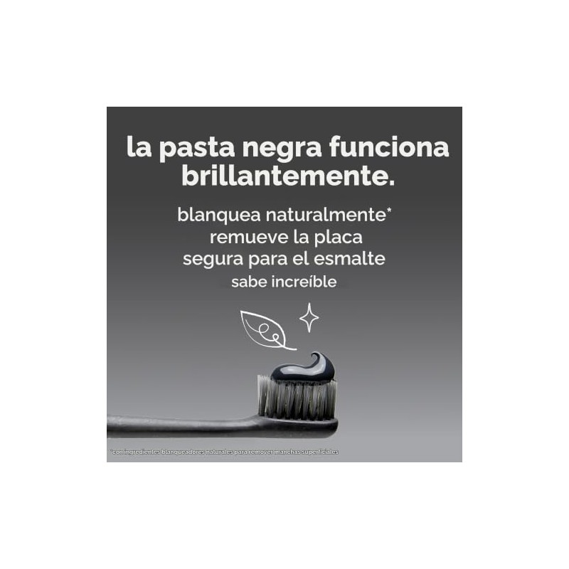 Hola Cuidado oral activado carbón dientes blanqueamiento sin fluoruro y