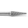 HELONGCO SL3D 14 Degree Taper Radius Carbide Burr Bur Cutting