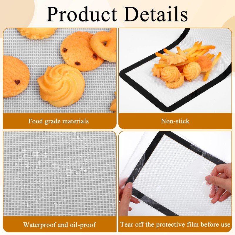 10 Pcs Medium Silicone Mats Compatible with Harvest Right Freeze