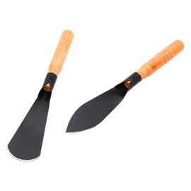 2 Stück Garden Blumenkelle - Pflanzkelle zum EIN- und Umpflanzen, Zum Einpflanzen und Umtopfen, Flexibler Einsatz, Ergonomischer Griff, aus Qualitätsstahl, Korrosionsschutz, Von HSYTEK