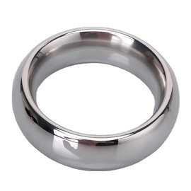 LEHUAO Seamless Metal O-Ring, Solid Stainless Steel Circle, Men's Multi-Purpose Exercise Accessory (UKF37) (50)