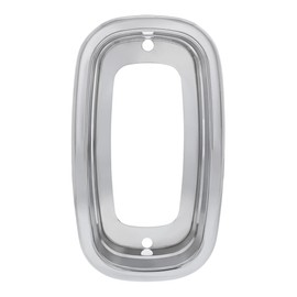 United Pacific 111090 Chrome Die-Cast Tail Light Bezel for 1960-66 Chevy Fleetside Truck, OE Style, Chrome Plated Finish, Easy Install – ONE Bezel