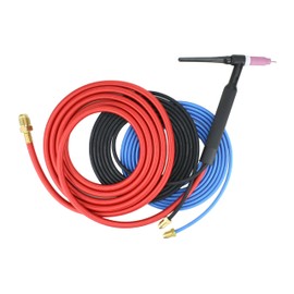 18 Series - 350 Amp - Water Cooled - TIG Torch - 25 feet 3-Piece Cable - Model: WP-18-25R
