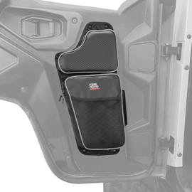 KEMIMOTO UTV Front Lower Door Bags with Knee Pad Compatible with Polaris General 1000, 4 1000 2016-2025, 2PCS Driver and Passenger Side Front Door Storage Bag Accessories
