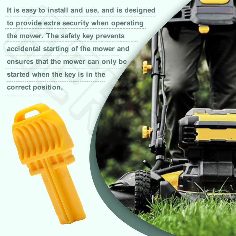 BERPSE 2 Pack N835578 Lawn Mower Safety Key Compatible with