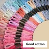 WYSUMMER Embroidery Threads, Cotton Sewing Skeins Embroidery Thread Floss Skein