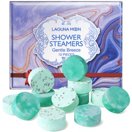 Aromatherapy Shower Steamers - 12pc XXL Vapor Bombs for Nasal Relief, Self Care, Relaxation, Spa Day, Pampering Gifts - Pure Mint, Menthol & Eucalyptus Natural Essential Oil Tablets