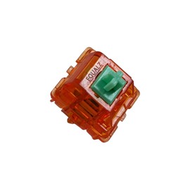 C³ EQUALZ X TKC Tangerine 62 (Light Green) Linear Switches for Mechanical Keyboards (110)