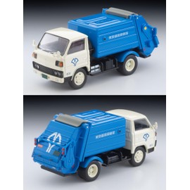 TOMYTEC Tomica Limited Vintage Neo LV-N343a Mitsubishi Fuso Canter Cleaning Vehicle (White/Blue) Finished Product 333746