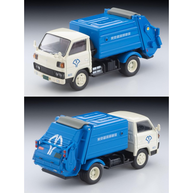 TOMYTEC Tomica Limited Vintage Neo LV-N343a Mitsubishi Fuso Canter Cleaning