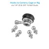 FLYCAM Quick Release Camera Hook for Flowline Body Support Rigs–