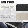 Car Center Console Cushion Pad Accessories Interior Protection Universal Leather
