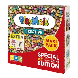 PlayMais Maxi Pack Creative for Children from 3 Years | Motor Skills Toy with 3,000 Templates | Promotes Creativity & Fine Motor Skills