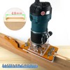 Wood Router Slotting Bracket 5 To 56mm Adjustable Base Trimmer