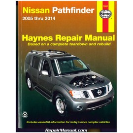 Haynes Repair Manual H72037 for Nissan Pathfinder 2005-2014