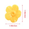 Pocoxll 16 Pcs Yellow Hummingbird Feeder Replacement Parts, Replacement Flowers