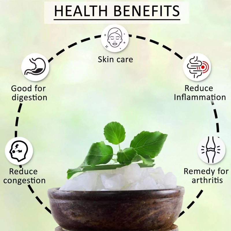 SOUL STICKS Natural Camphor Blocks Pure Camphor Tablets for Aromatherapy