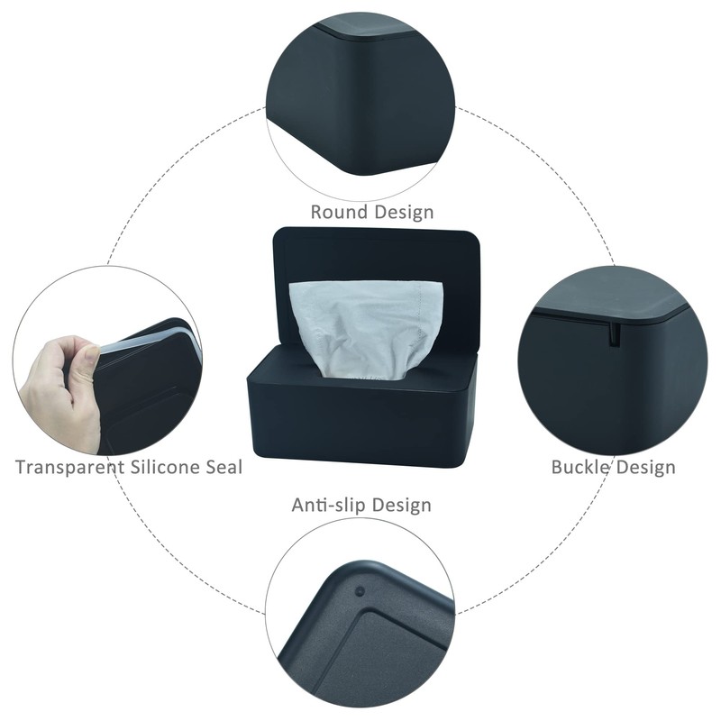 Diaper Wipes Dispenser, Baby Wipes Case, Baby Wipe Holder Keeps