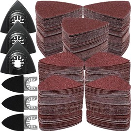 Gulrear 246Pcs Oscillating Multi Tool Sanding Pad Kit for Oscillating Tools