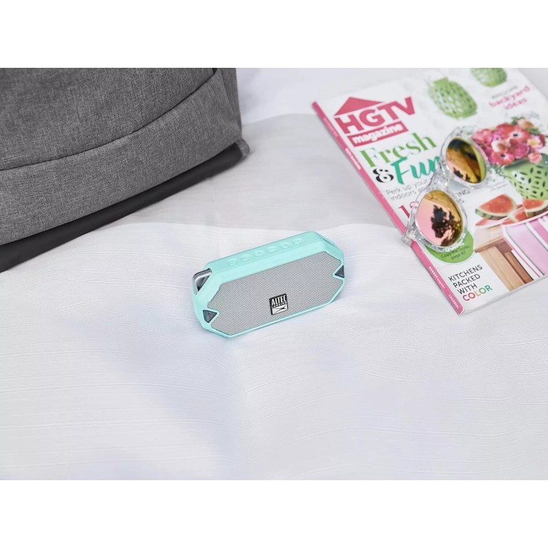 Altec Lansing HydraMini Waterproof Bluetooth Speaker - Teal