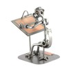 Steelman24 I Nuts and bolts sculpture Technical Illustrator I Handmade