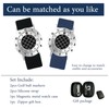 Golf Ball Marker with Carbon Fiber Ball Marker Bracelet, Golf