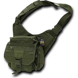 RAPDOM Tactical Field Bag, Olive Drab, 10"W x 11"H x 5.5"D