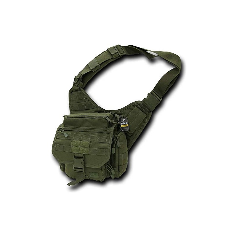 RAPDOM Tactical Field Bag, Olive Drab, 10"W x 11"H x