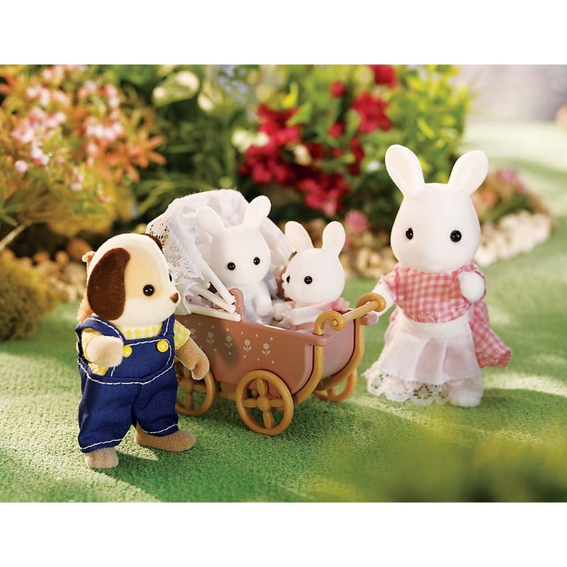 Calico Critters Patty & Paden's Double Stroller
