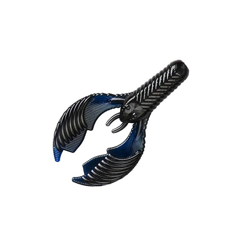 Yum Lures YCCK2143 Craw Chunk Fishing Bait, Black Blue Shadow,