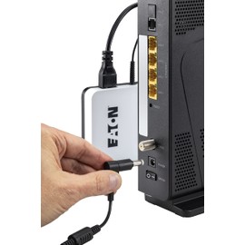 Eaton 3S Mini USV 36W 9/12/15/19 Volt DC - Ideal for protecting internet routers (e.g. FRITZ!Box), IP cameras, home assistants and smart home controllers