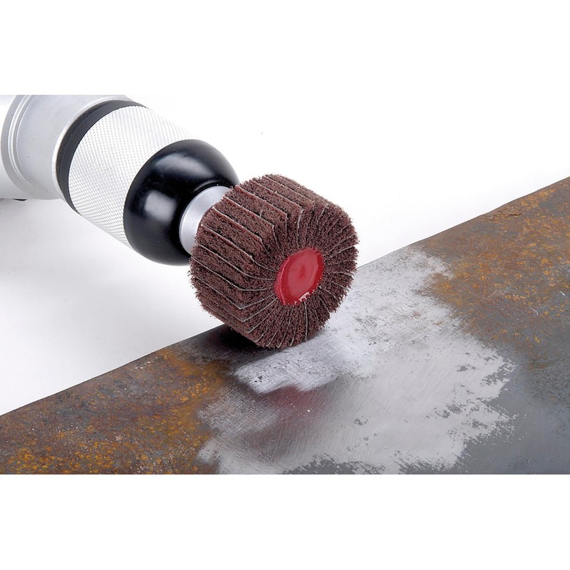 Wolfcraft Black Aluminium Oxide 150 Grit Medium Bonded Abrasive Wheel