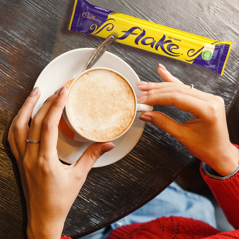 Cadbury Flake Bar Single 32G, (Pack of 24)