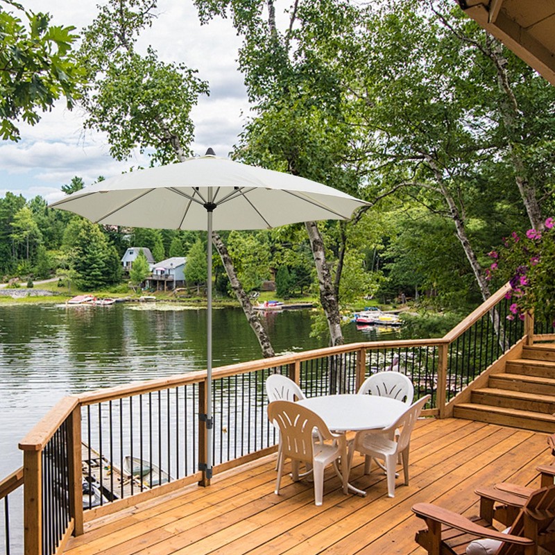 Deck Umbrella Mount,Umbrella Holder for Deck Railing,Patio Deck Mount Umbrella