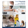 Doter Leakproof Travel Soap Dish with Lid - Draining Soap