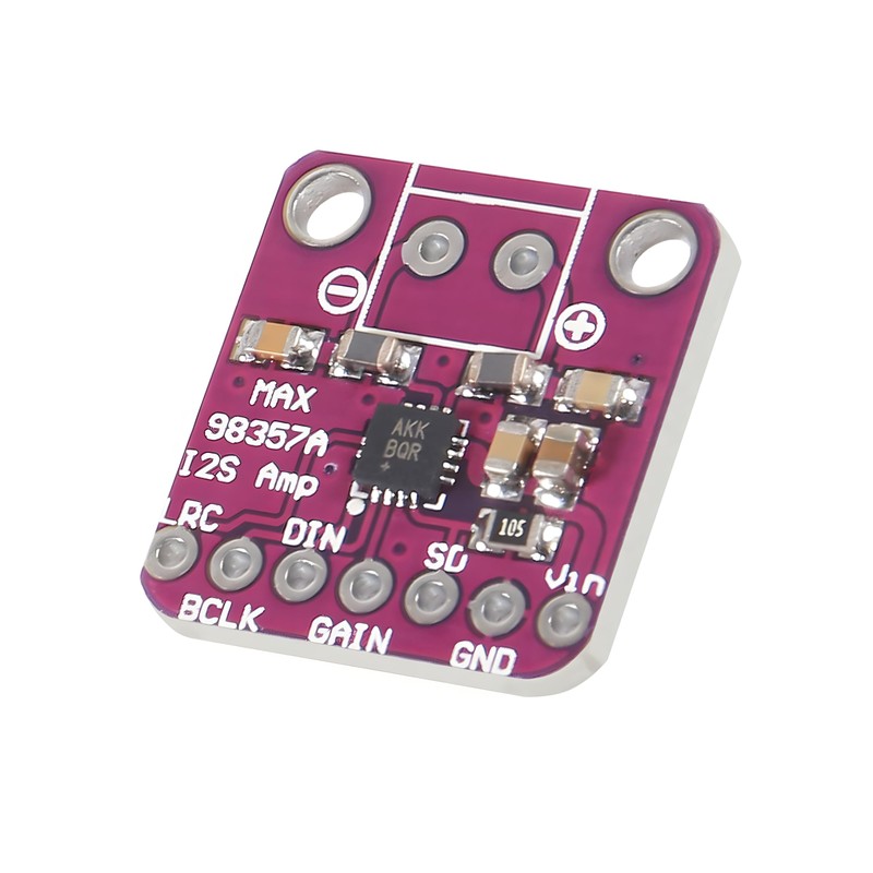 PAMEENCOS 10Pcs MAX98357 I2S Audio Amplifier Module, Audio Amplifiers, Filterless