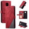Grand Eletronics Leather Wallet Case for Xiaomi Redmi Note 9