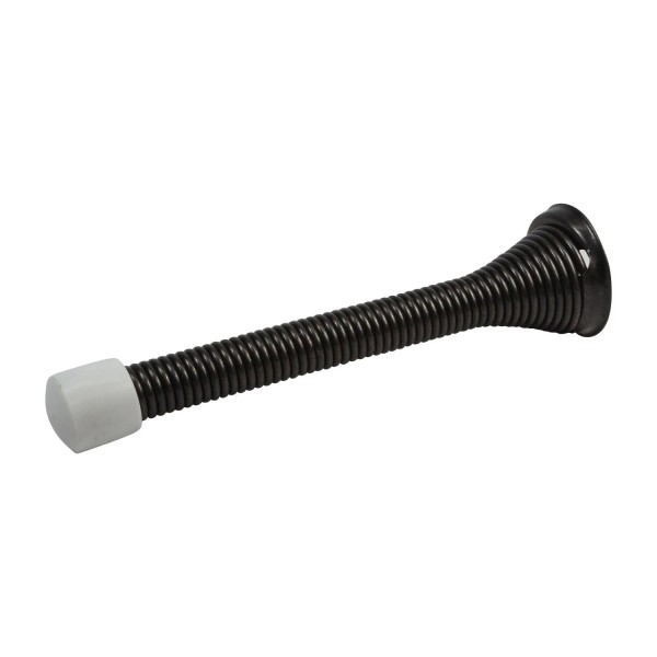 Rok Hardware 3-3/4" Flexi Spring Heavy Duty Wall Door Stop,