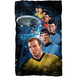 Star Trek - Among The Stars Fleece Blanket 35 x 57in